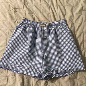Blue Boxer Shorts